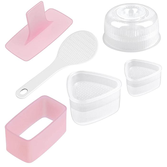 Sushi Maker Molds Onigiri Mold Musubi Maker Press Rice Paddle Sushi