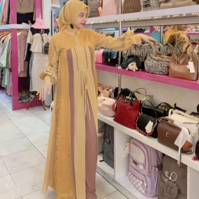 Sanita dres dres kuning sanita