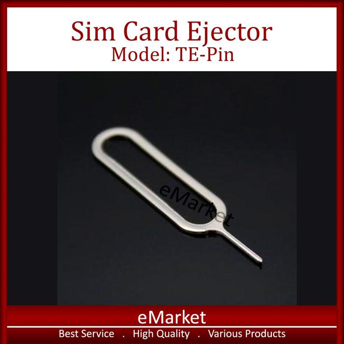 Jarum Simcard HP / Sim Card Nossy Ejector / Tusukan Pembuka Kartu