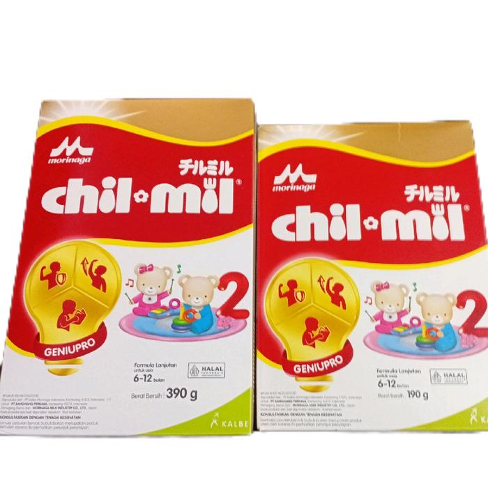 MORINAGA CHIL MIL 2 - SUSU FORMULA LANJUTAN UNTUK BAYI USIA 6-12 BULAN