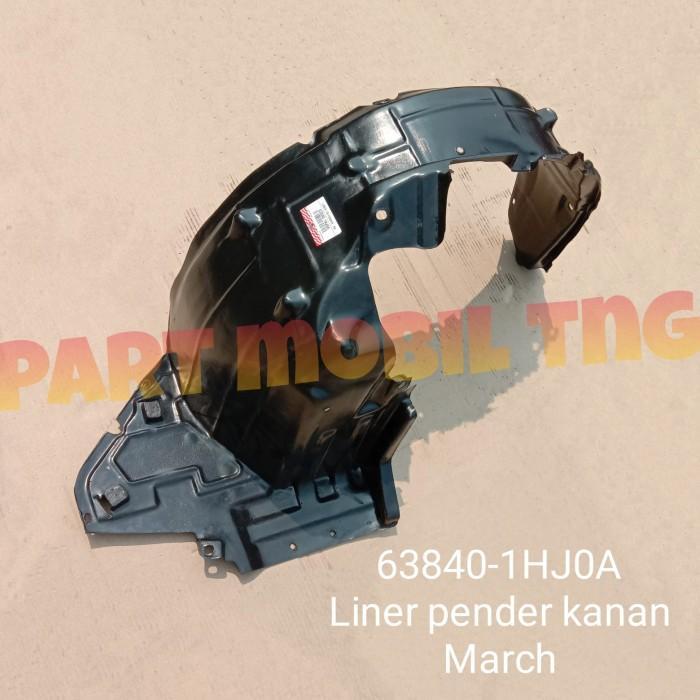 Liner Fender Pender Plastik Karpet Lumpur Nissan March Rh/Lh