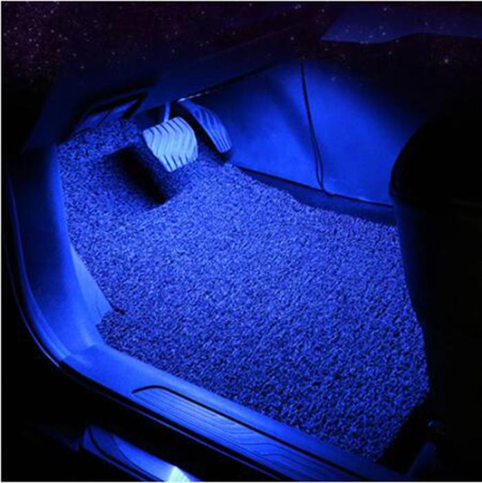 2pcs car LED foot lamp floor lamp decorative lamp for Ford Focus