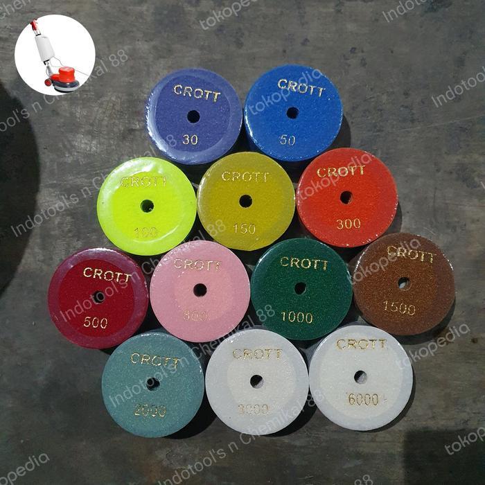 Diamond Pad CROTT 4" - #3000 / #6000