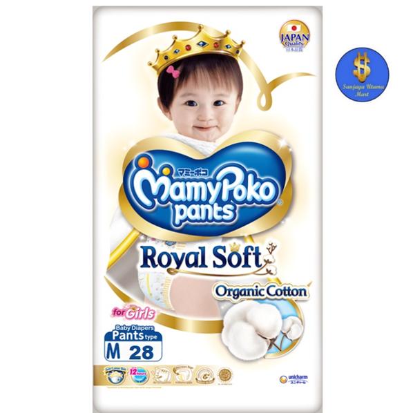 MamyPoko Royal Soft M28-Popok Bayi MamyPoko
