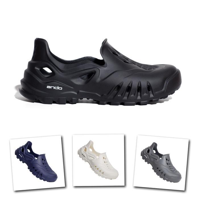 NEW Sepatu Sandal Ando Pria Maestro anti air model sirkulasi sendal karet kasual Size 40-44