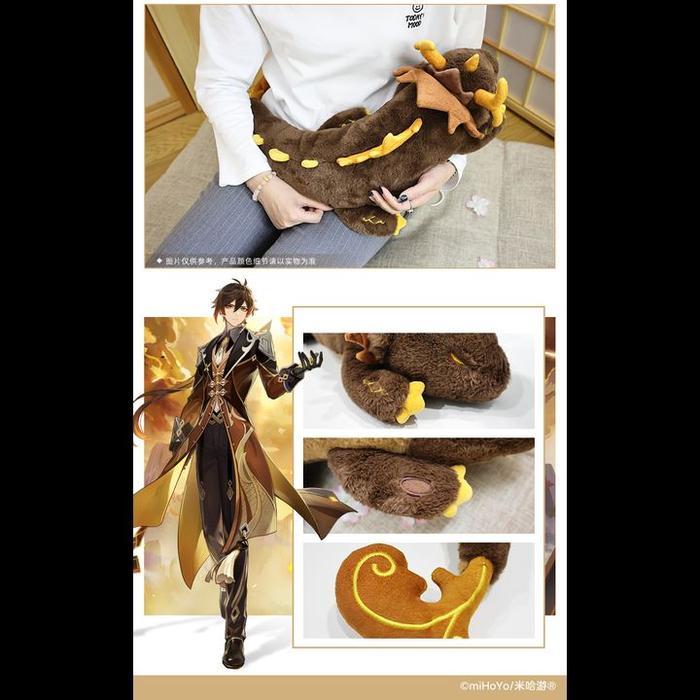 Genshin Impact Zhongli Rex Lapis / Morax Azhdaha B Plush (67Cm)