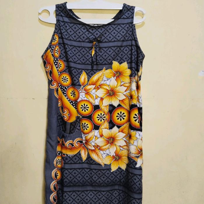 daster yukensi A tali besar kecil bahan rayon premium wangi daster bali