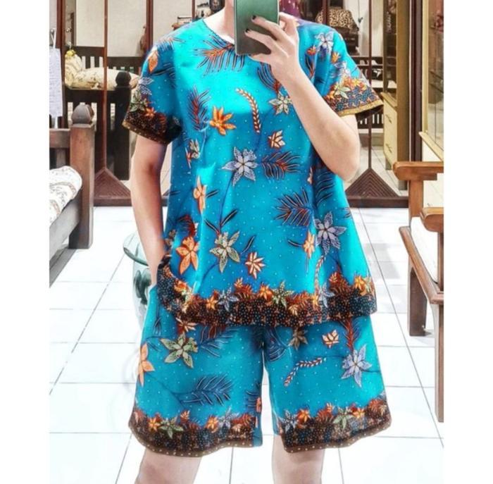 Setelan Batik Wanita Kekinian Viral Baju Tidur Wanita Dan Pakaian Wanita Dewasa Katun Premium Unggul