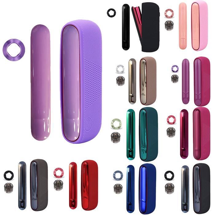 11 Warna Cincin Topi + Casing + Penutup Pintu untuk IQOS ILUMA Casing