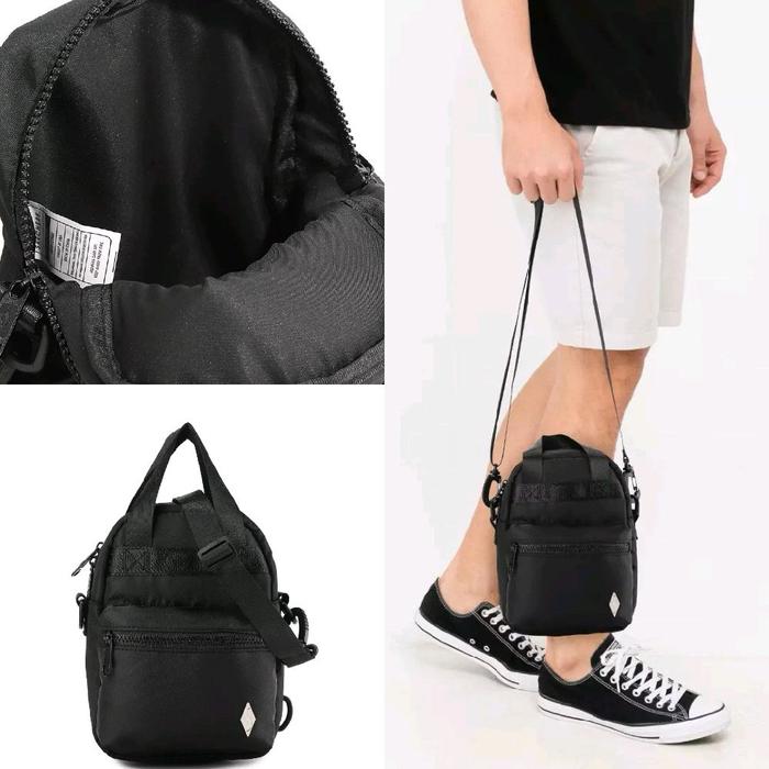 Tas Pria Tas Mini Skechers Black Keren Promo