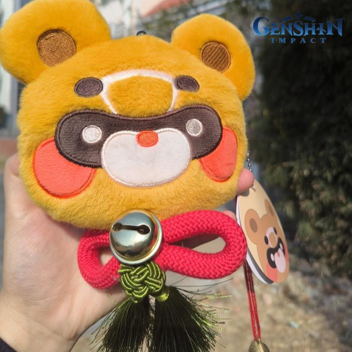 Genshin Impact Guoba Marchosius Xiangling Plush Wallet Game Peripheral Plush Toys Doll