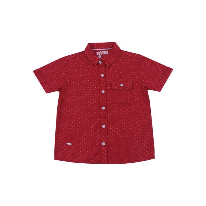 Jsp962 - Kemeja  Anak Laki-laki, 4-14 Tahun - J242CTHK-02SH