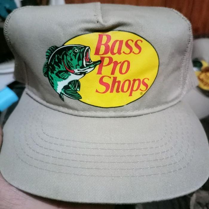 Topi Trucker/Jaring Bass Pro Shops Coksu second branded Original