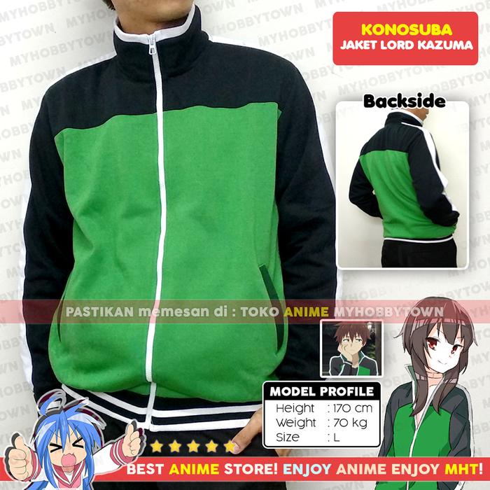Jaket Anime Konosuba Cosplay Lord Kazuma Satou Jacket