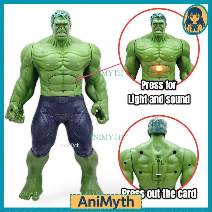 Action Figure Avengers Hulk - Mainan Super Hero