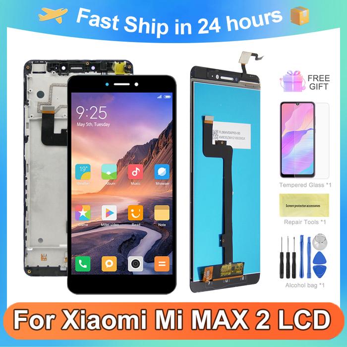 Original Screen For Xiaomi Mi MAX 2 LCD Display Touch Screen