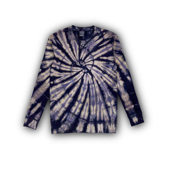Summr Tie Dye Crewneck Spider Royal (Crewneck Tie Dye, Tie-Dye, Sweater Tie Dye, Tiedye)