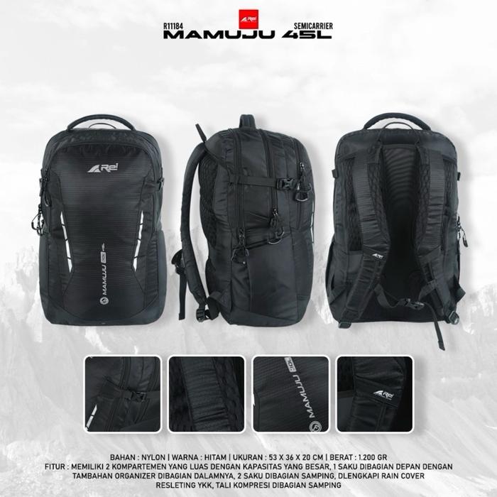 Rei tas ransel punggung Mamuju 35L