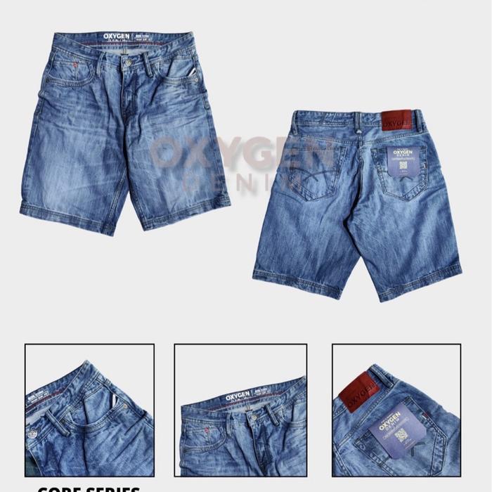 CELANA JEANS PENDEK OXYGEN