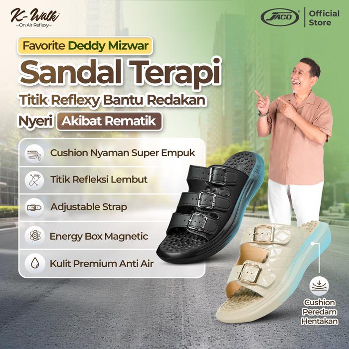 [Minor Defect] Sandal K-Walk Series Sandal Kesehatan Sandal Refleksi Sendal Akupuntur Sandal Jaco Kw