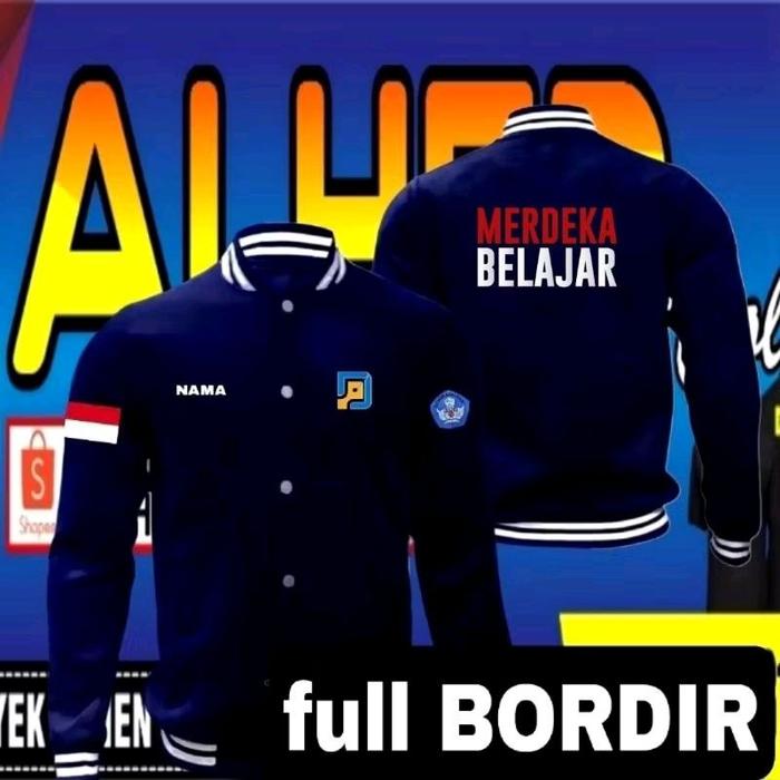 Jaket bordir satuan bisa request bordir jaket bordir dapodik jaket dapodik jaket operator dapodik ja