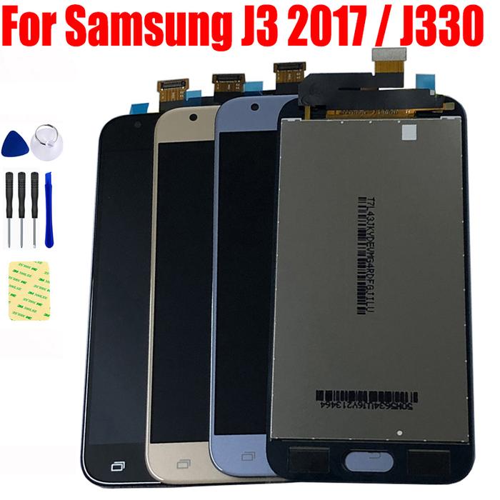 For Samsung J3 2017 LCD J330 J330FN Display SM-J330 SM- J330F LCD