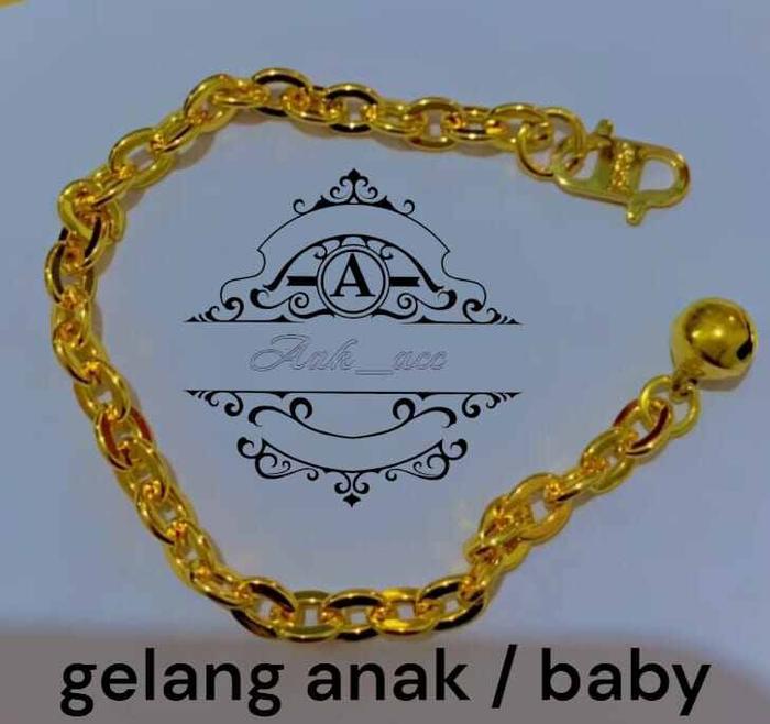 Gelang anak kecil umuran 0-9 tahun titanium