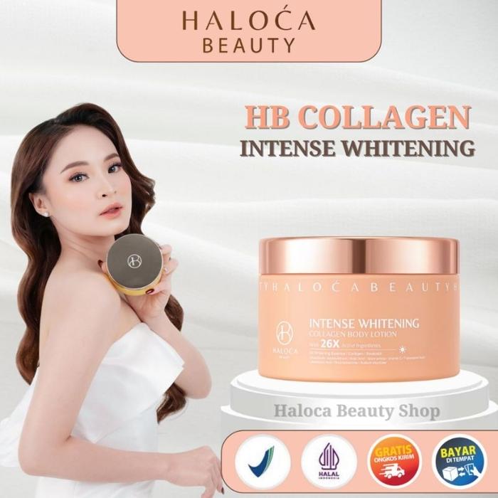 [NEW FORMULA] HALOCA BEAUTY HB Bibit Collagen Intense Whitening Body Lotion 26x Active Ingredients 2