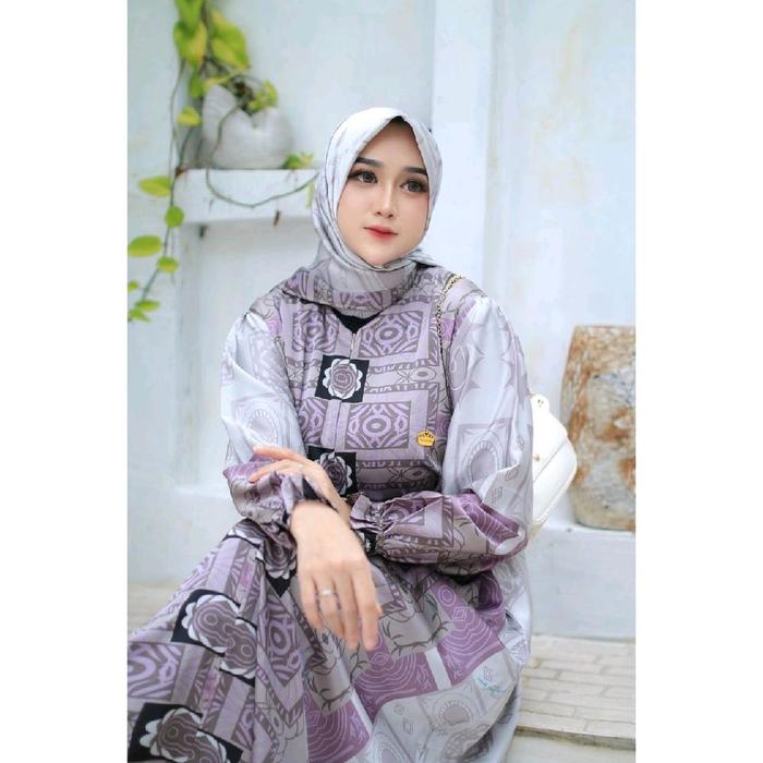 Gamis Armany set Khimar / Gamis Hijab set