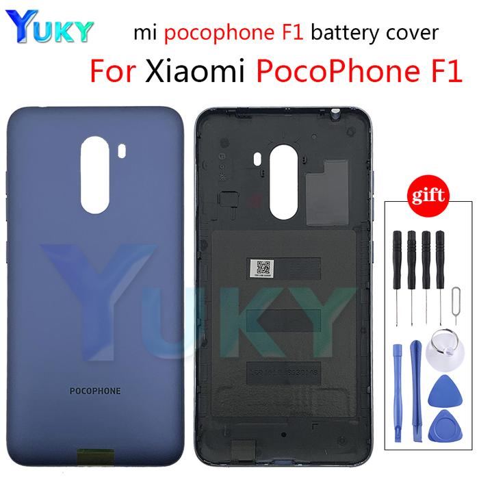 for Xiaomi PocoPhone F1 Battery Cover Rear Door Housing Case Panel
