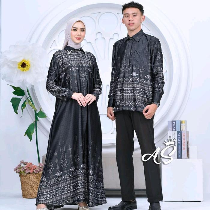 Ayu Sandra - SAJEEDA GAMIS KOKO COUPLE PREMIUM