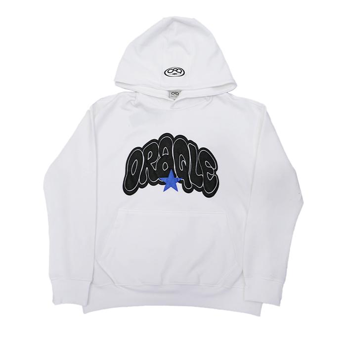 Hoodie ORAQLE Oversize Boxy Double Face Tebal – DODLEZ Streetwear Premium Unisex LIMITED EDITION  (S