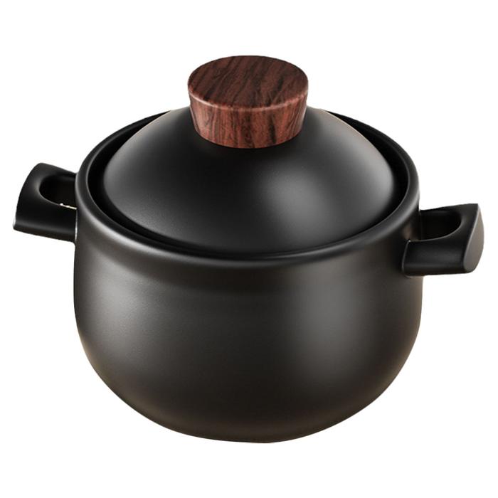 Casserole Restaurants Kitchen Ceramic Pan Home Cooking Pot Lid