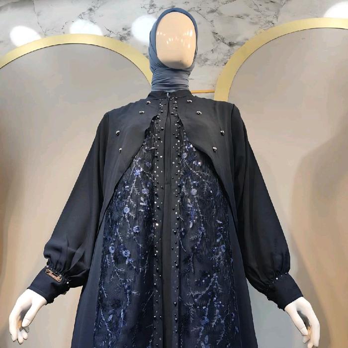 Hilwah Dress Gamis Pesta Mewah Premium Hamidah Butik Collection