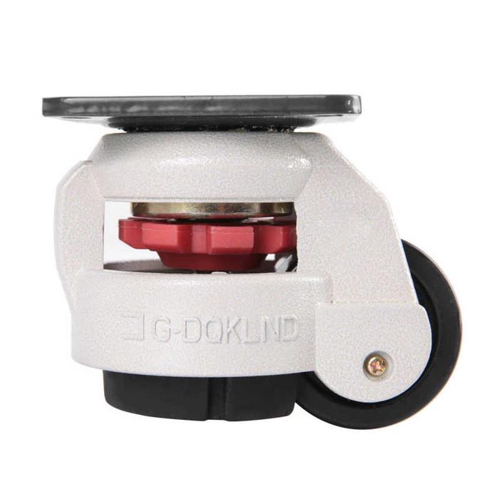 4pcs 2" Retractable Leveling Caster Industrial Machine Caster Heavy