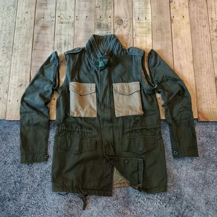 Field Jacket M65 Style 2 In 1 Jaket Jadi Vest