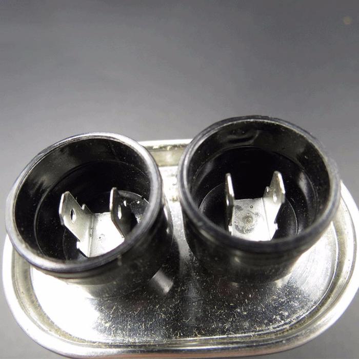 Kapasitor Pengganti 1UF/0.9UF/0.85UF Universal untuk Microwave Oven Microwave Kapasitor Tegangan Tin
