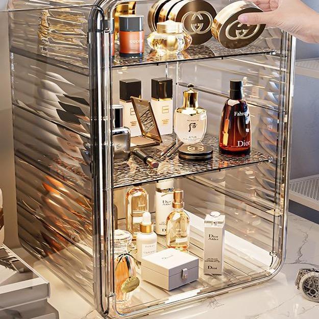 [DK] Rak Makeup, Skincare dan Kosmetik Dengan Laci Mewah / Luxury Skincare, Cosmetic and Makeup Rack