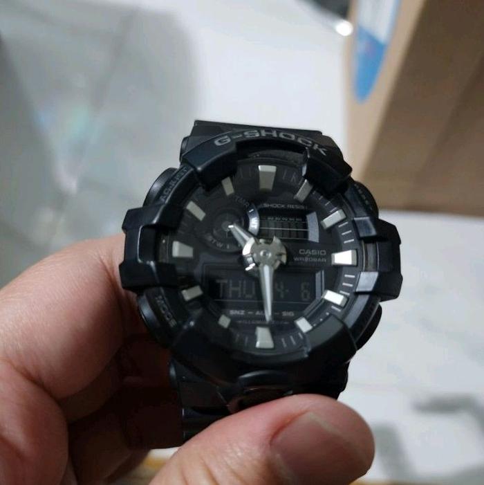 Jam tangan G-Shock GA 700 Casio original bekas second unit only berfungsi dengan baik dan normal min