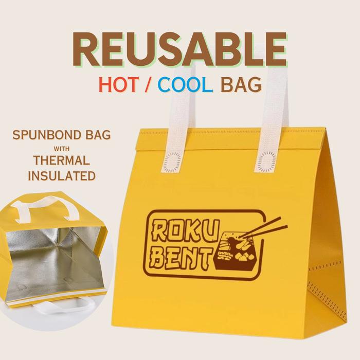 Shopping Bag Reusable - Tas Belanja Go Green Roku Bento BSD