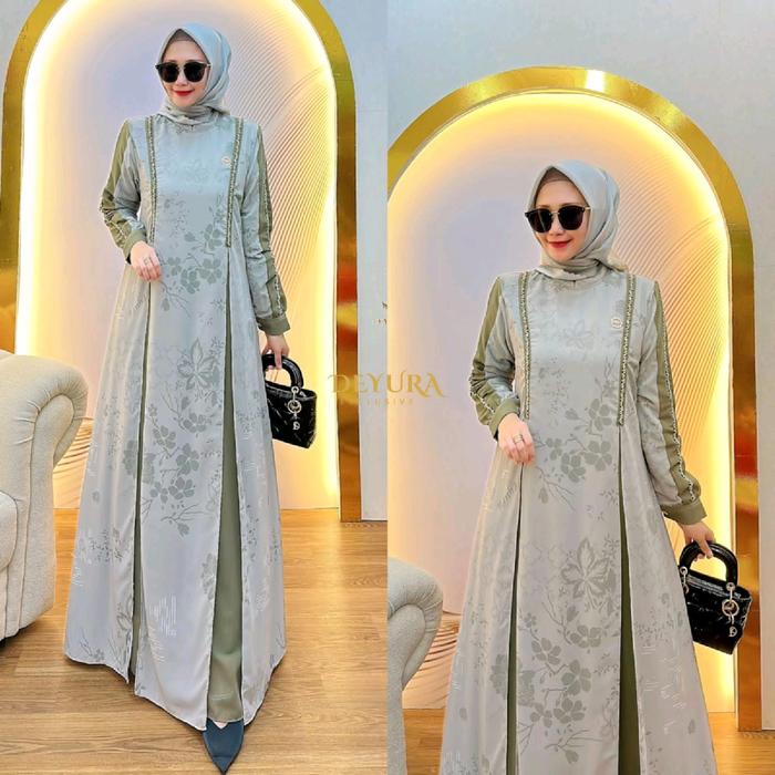 laura dress set hijab by deyura /gamis deyura