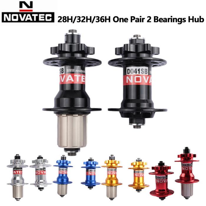 Novatec D041SB D042SB As Roda Laher Sepeda, As Roda Cakram Rem Sepeda