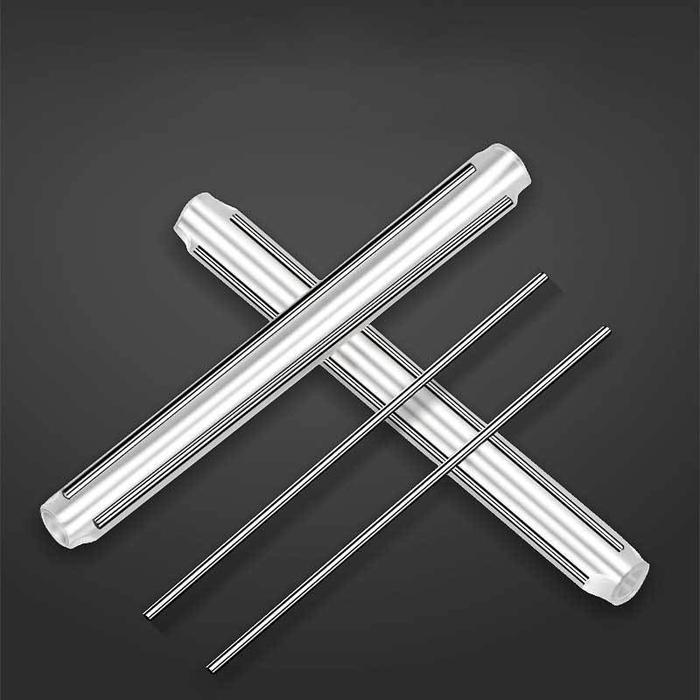 100PCS Protector Sleeve Dropcore Fiber Optik Fusion Splicer 2 Kawat Besar 60mm