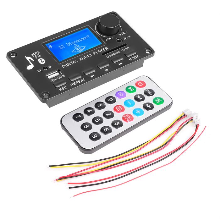 12V Wireless MP3 Player Digital Audio module Decoder Board Bluetooth