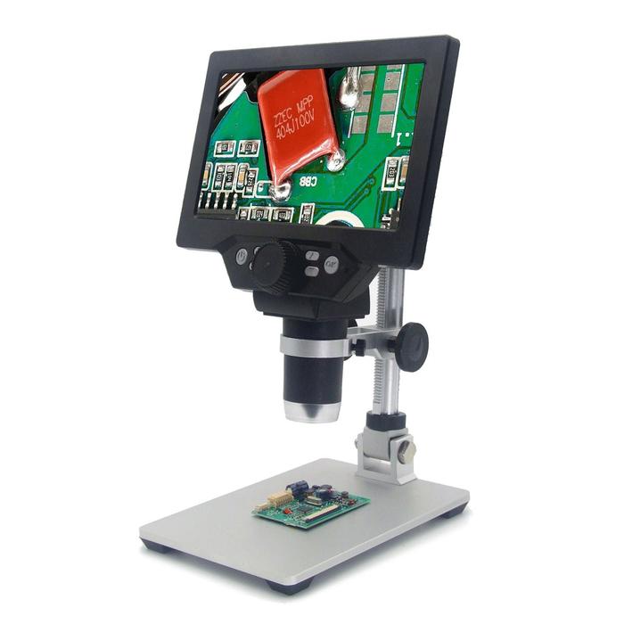 Mustool G1200 12MP 1-1200X Mikroskop Digital 7 Inch HD LCD Display