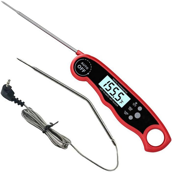 Dual Probe Cooking Thermometer Oven Double Probe Cooking Thermometer