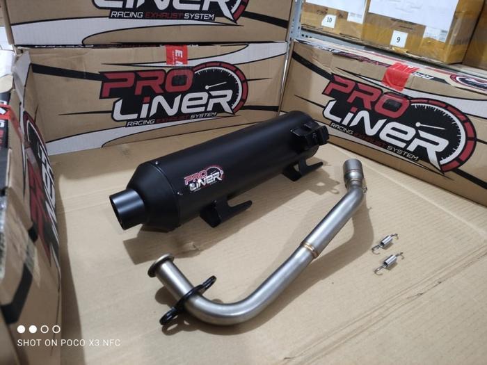 Knalpot Proliner Standard Racing Pcx 160 Vario 160 Stylo 160 Model Tsukigi 100% Original