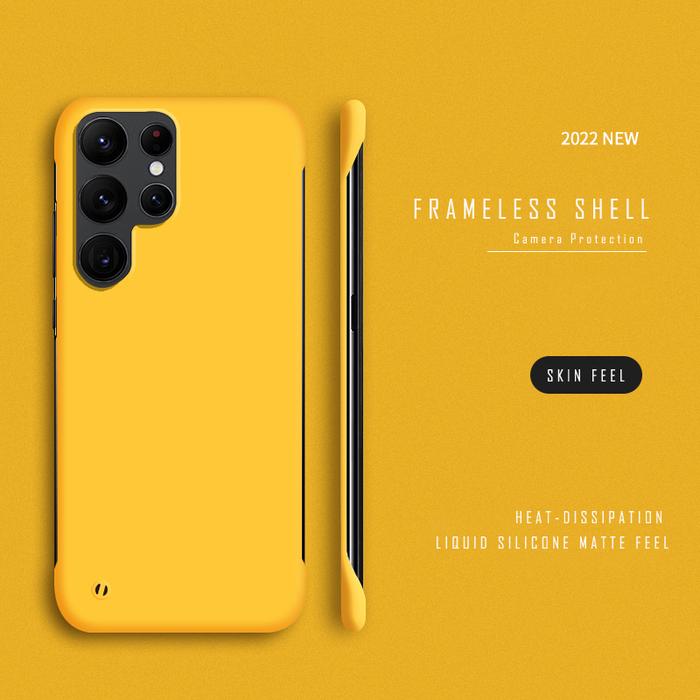 For Samsung galaxy S21 S22 S23 Ultra Case Ultra Thin Matte frameless