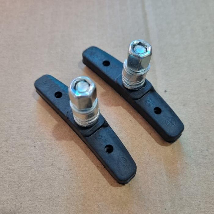 "Jual Produk kampas rem karet rem bmx mtb 2pcs ''