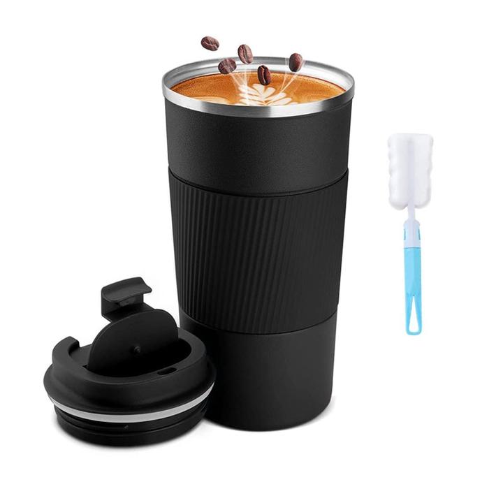 1 Set Coffee Mug Thermo Mug Travel Mug Stainless Steel Leakage Proof